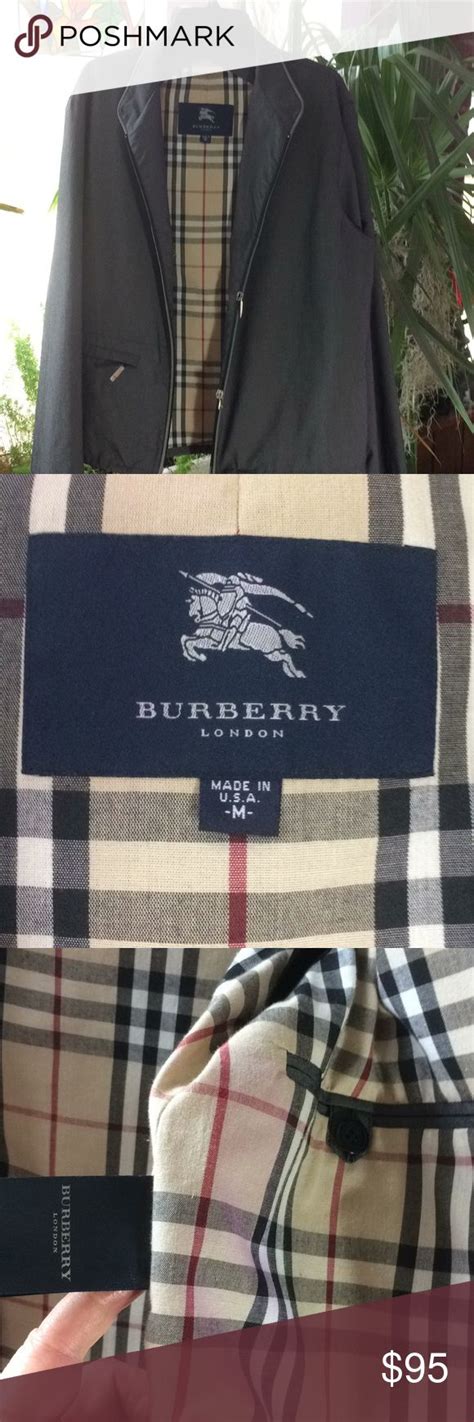 burberry golf jacket|burberry jacket men's sale.